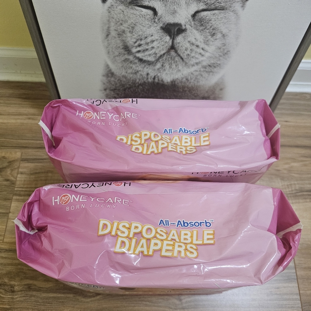 2 Packs HoneyCare All-Absorb Disposable Diapers for female dogs - Picture 5 of 7
